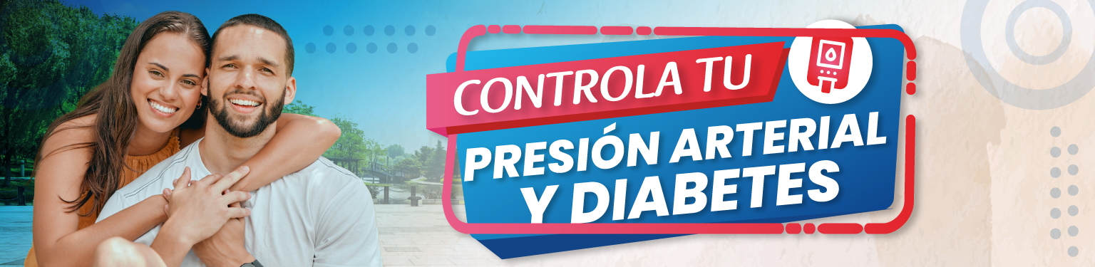 Controla tu presión arterial y diabetes