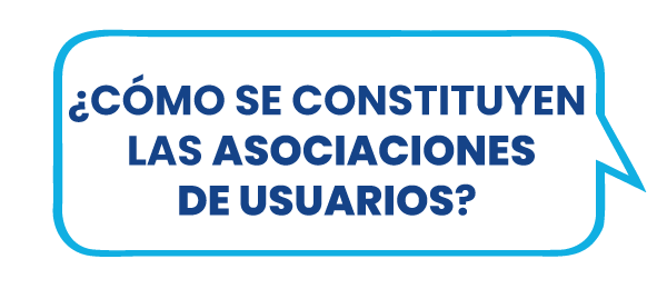 Asociaciones de usuarios